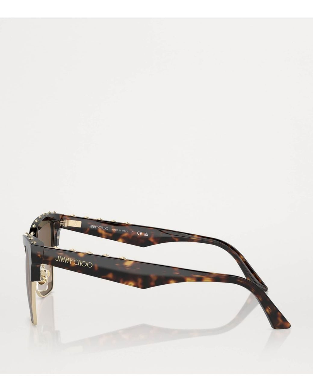 Jimmy Choo Brown Acetate Jc5014 Sunglasses