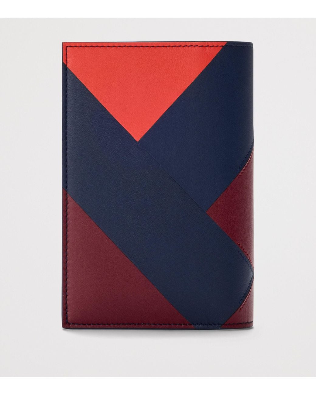 Loewe Blue Leather Anagram Passport Cover