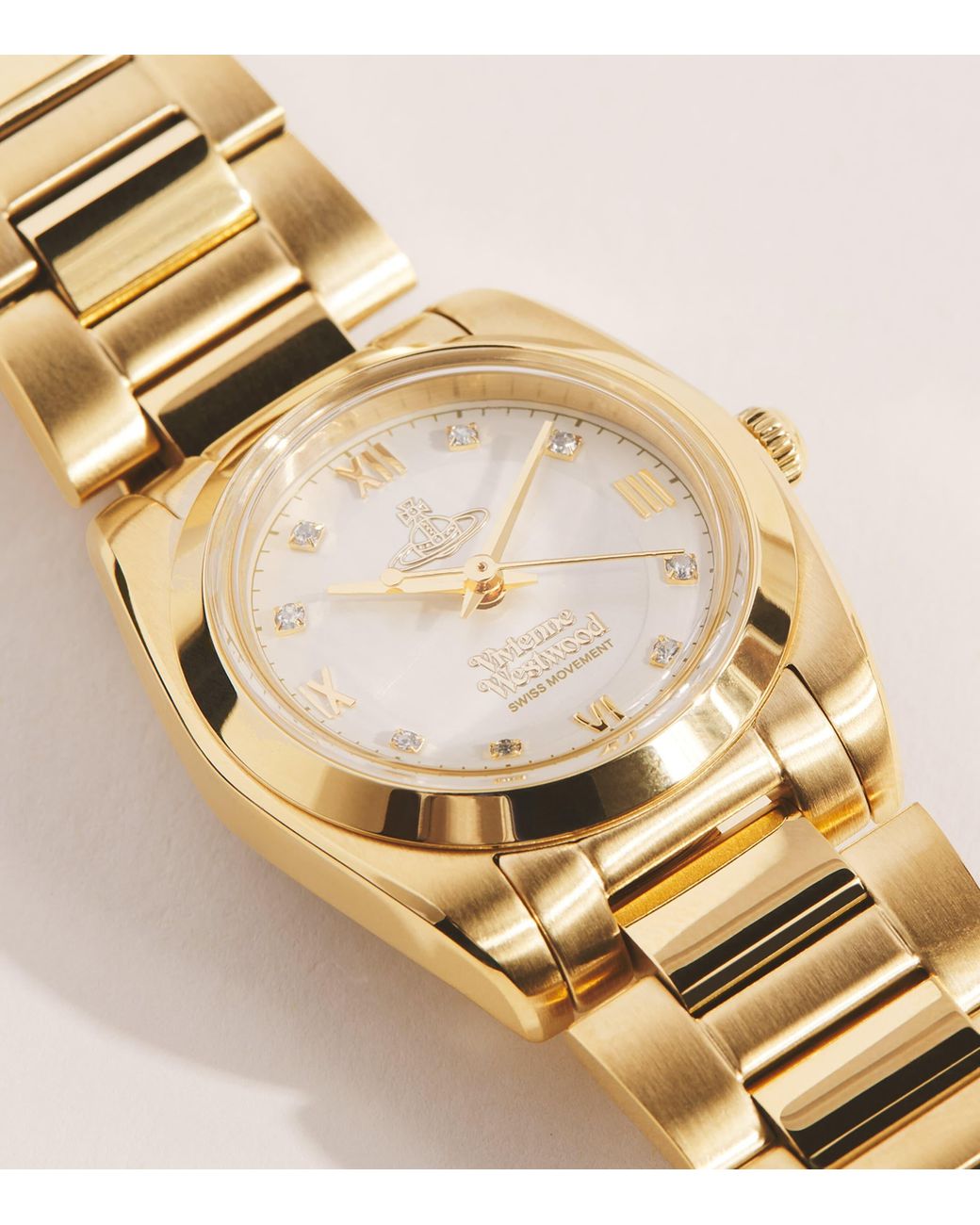 Vivienne Westwood Metallic Stainless Steel Tavistock Watch