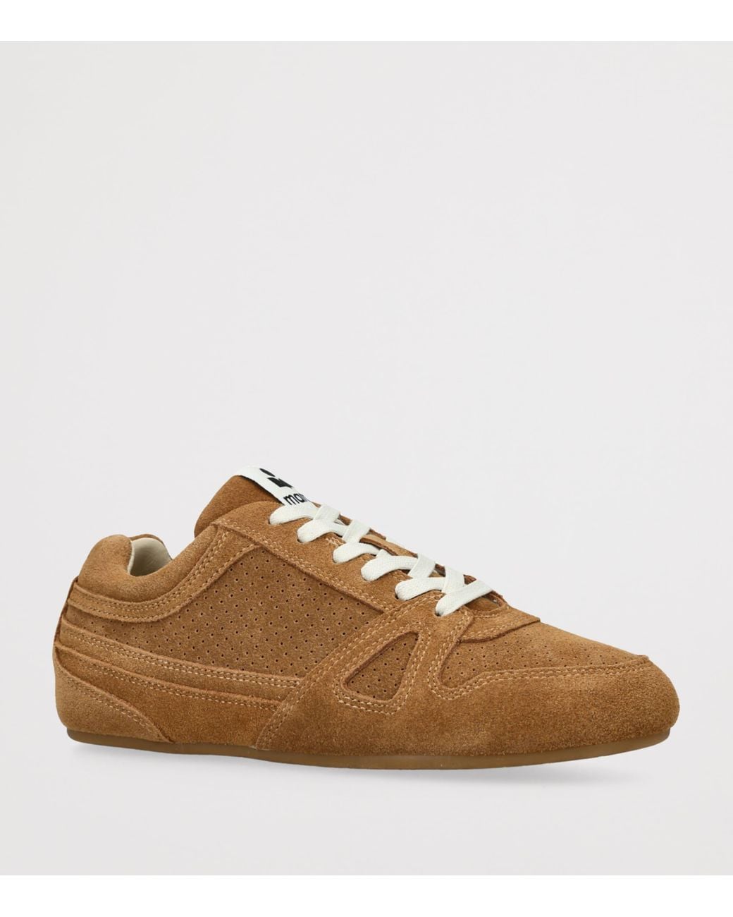 Isabel Marant Brown Suede Senny Low Sneakers