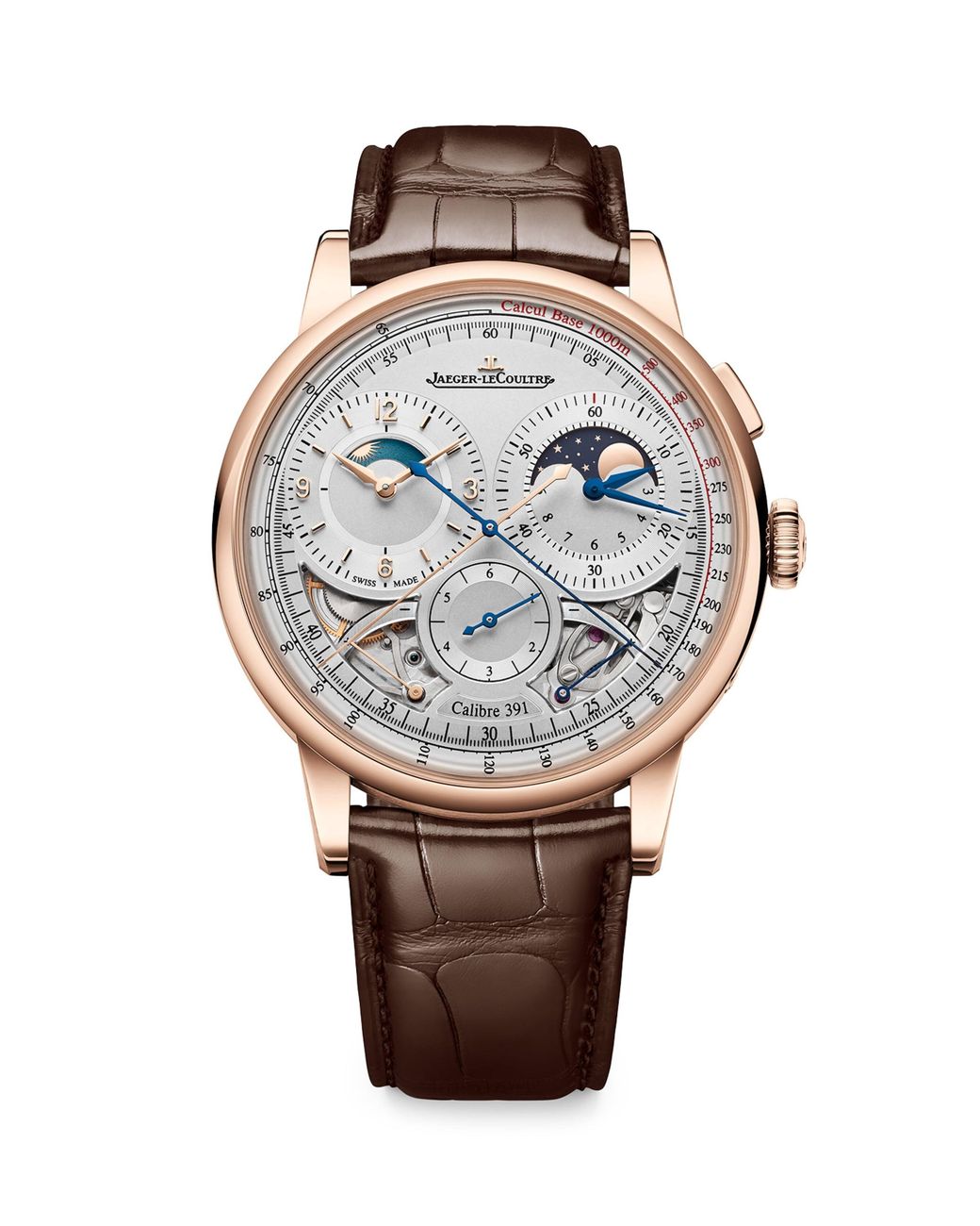 Jaeger-lecoultre Gray Duometre Chronograph Moon Watch for men