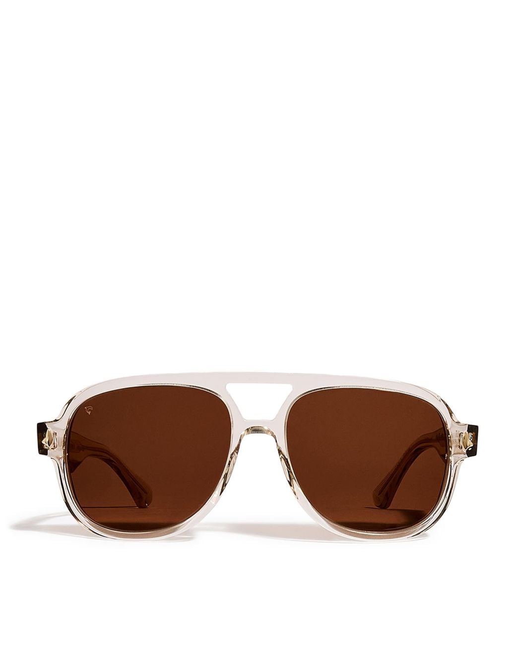 Sestini Eyewear Brown Acetate Undici Sunglasses for men
