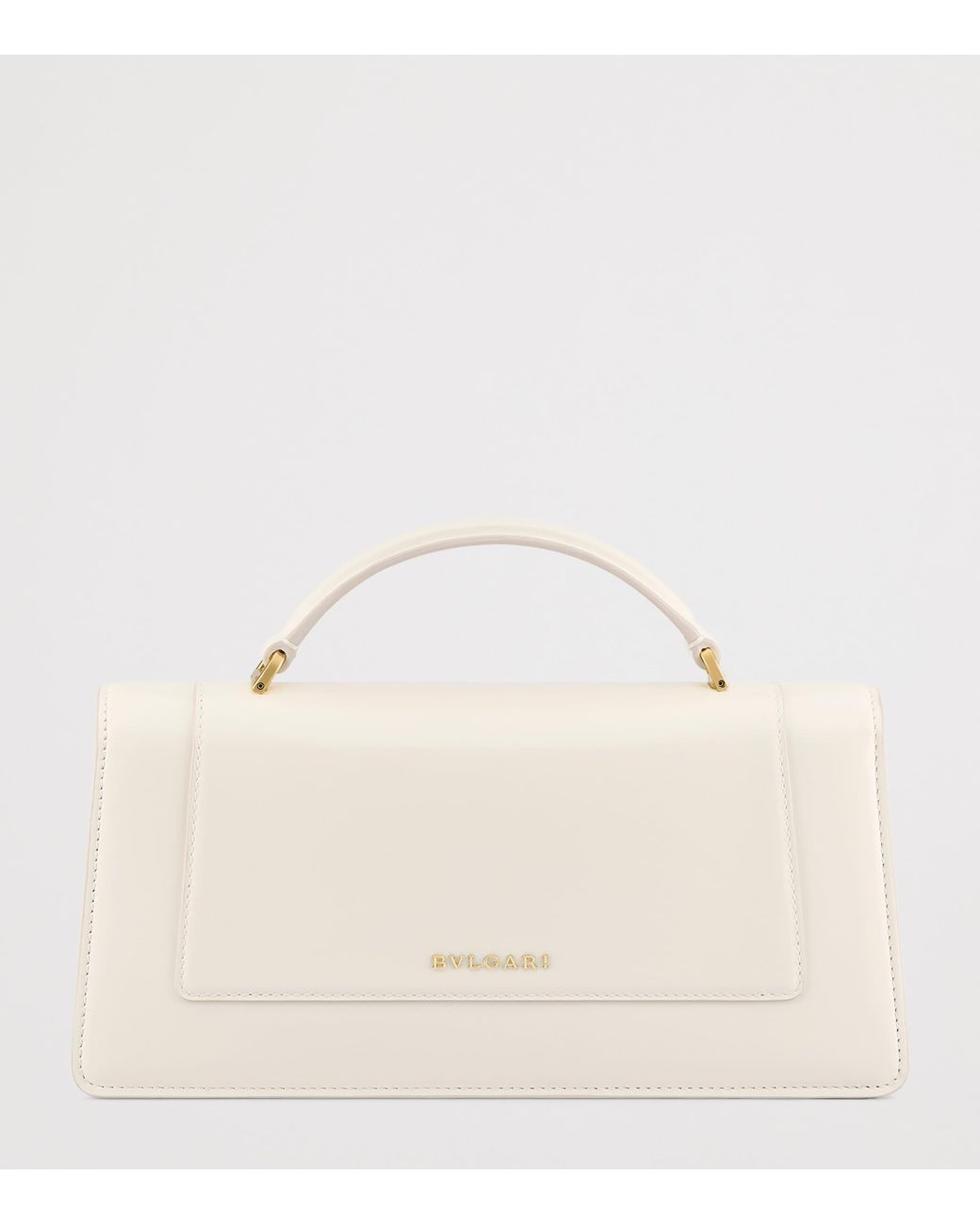 BVLGARI Natural Leather Serpenti Forever Elongated Top-Handle Bag