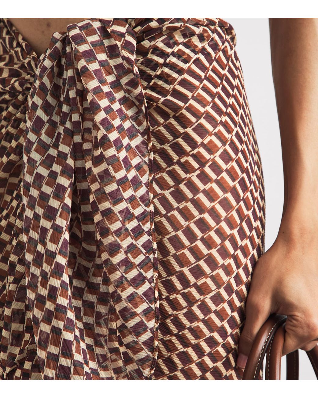 Away That Day Brown Santorini Sarong