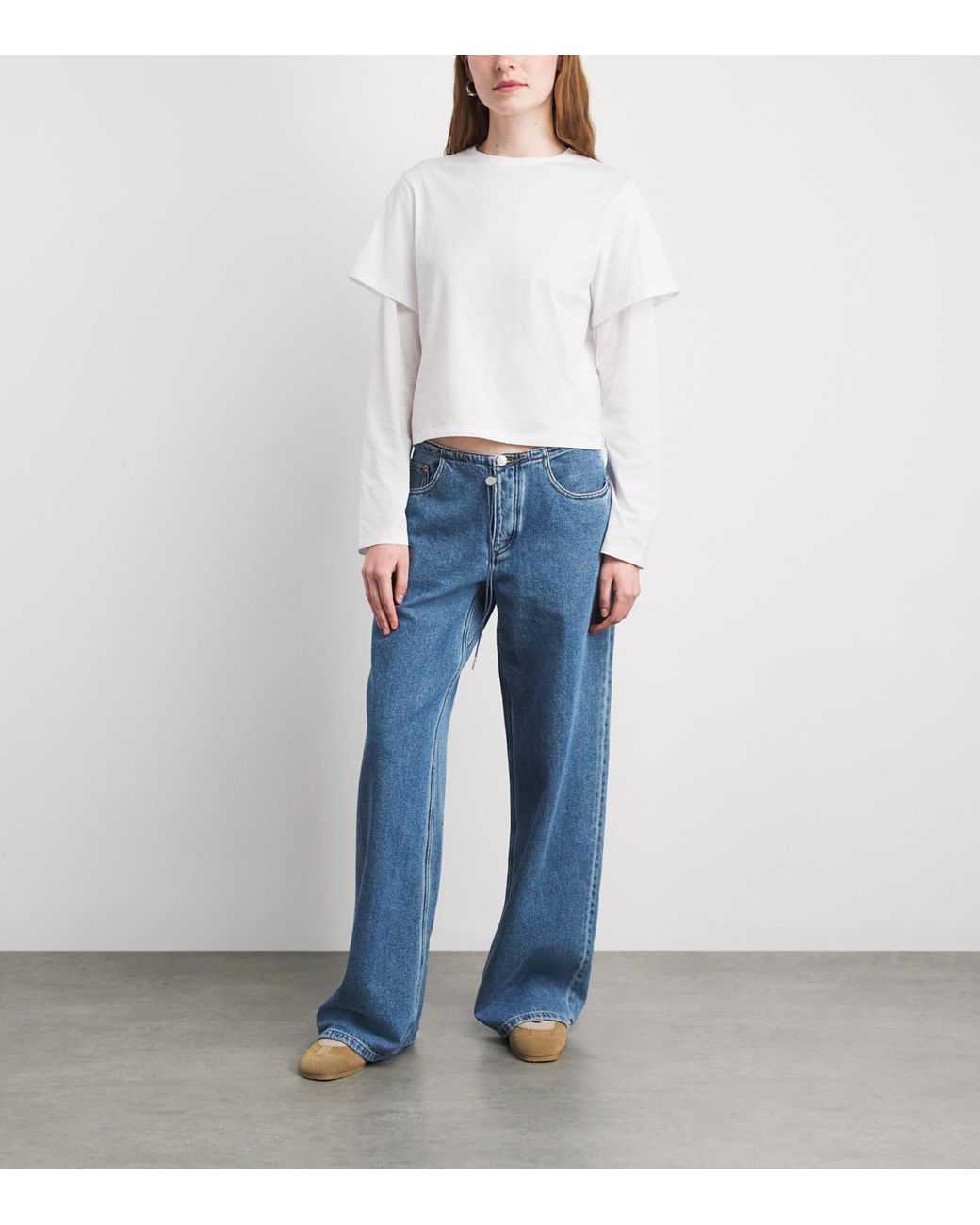 Still Here White Organic Cotton 2Tee T-Shirt