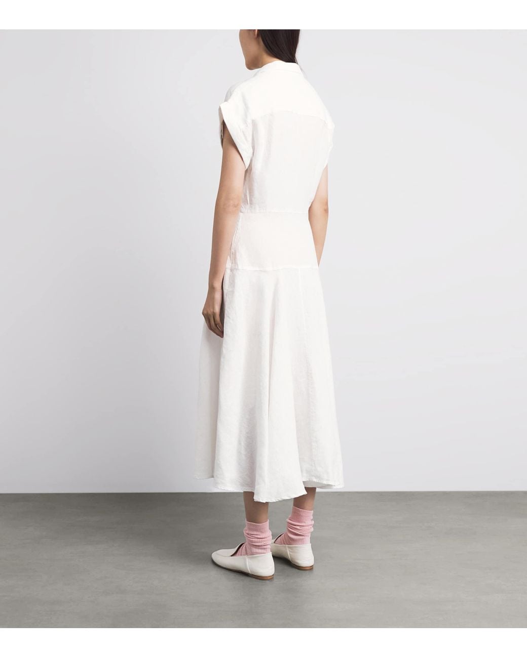 Polo Ralph Lauren White Linen Shirt Dress