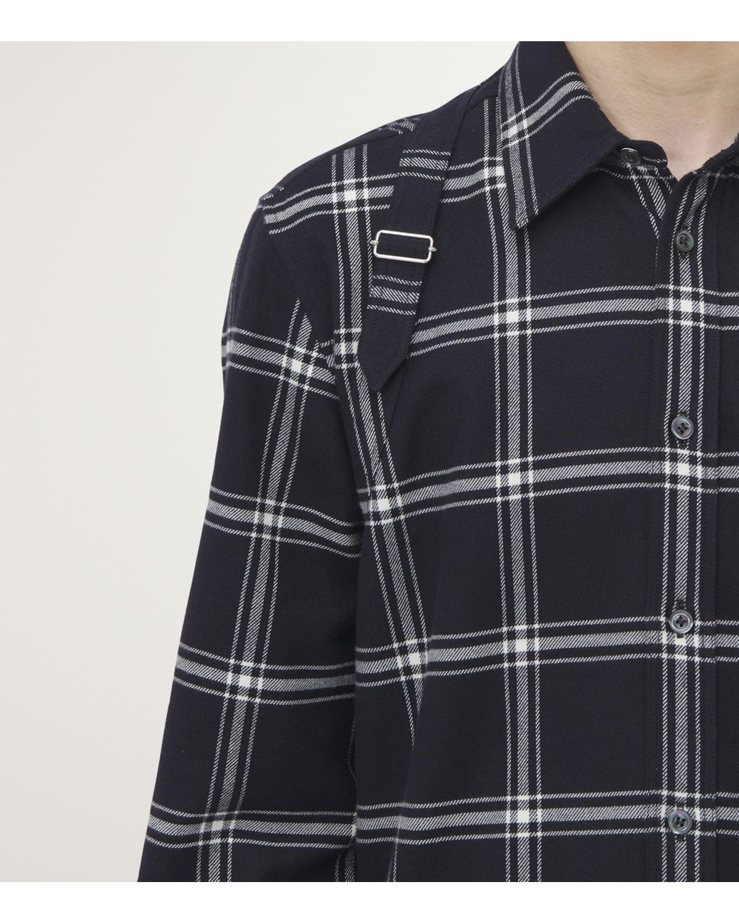 Tシャツ・カットソー alexander mcqueen TWIN NEEDLE HARNESS SHIRT Alexander McQueen Twin needle harness shirt | The Fashion Square