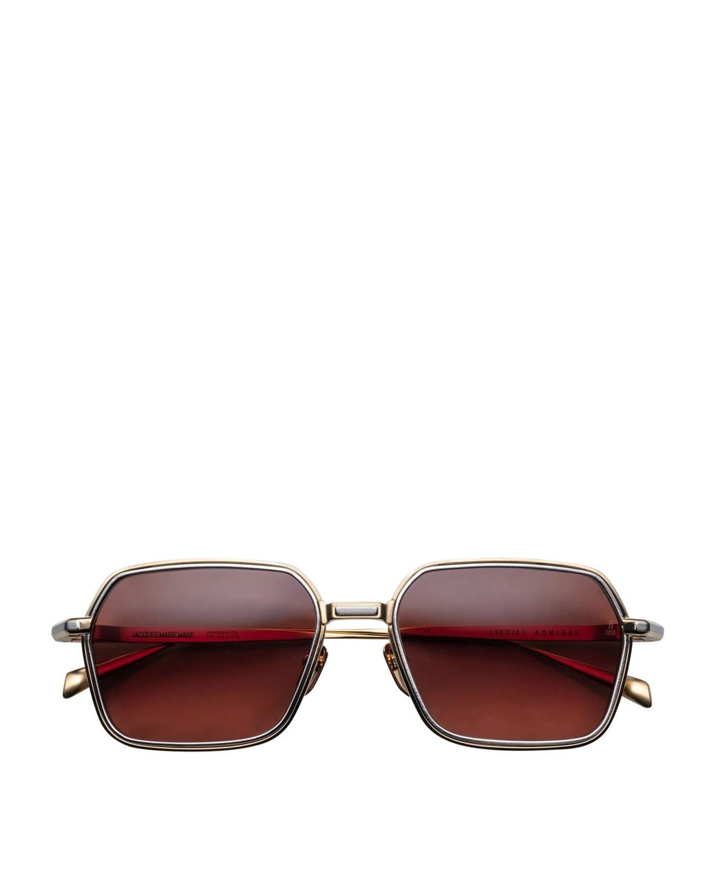 Jacques Marie Mage Purple Titanium Admiral Sunglasses