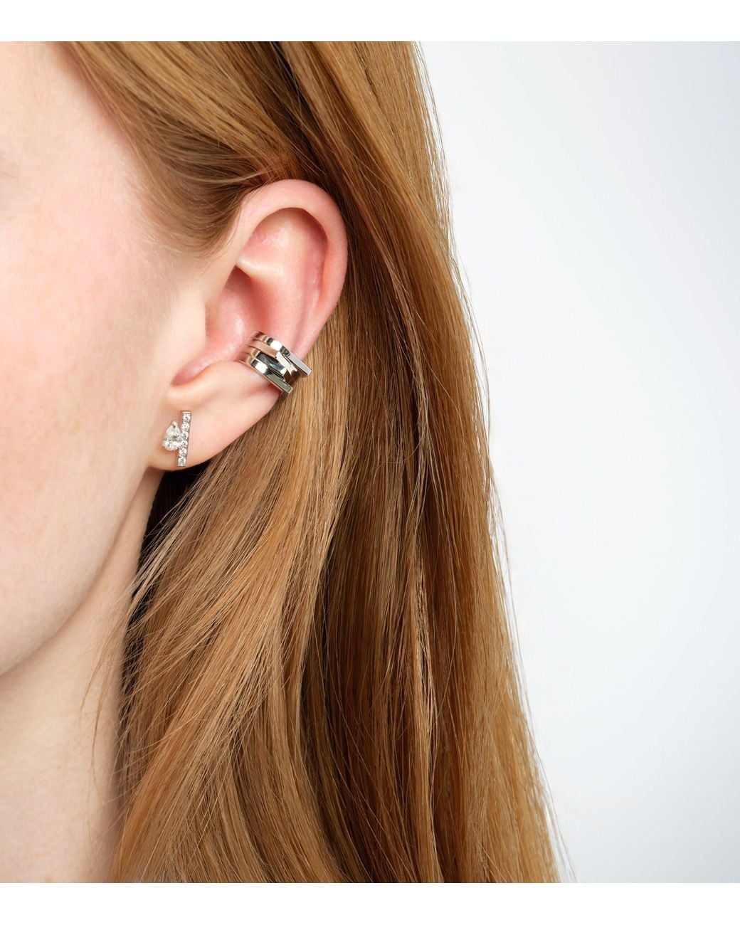 Repossi Metallic Antifer 4-Row Ear Cuff