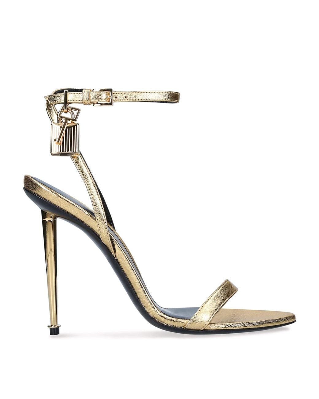 Tom Ford Metallic High Heel Sandals