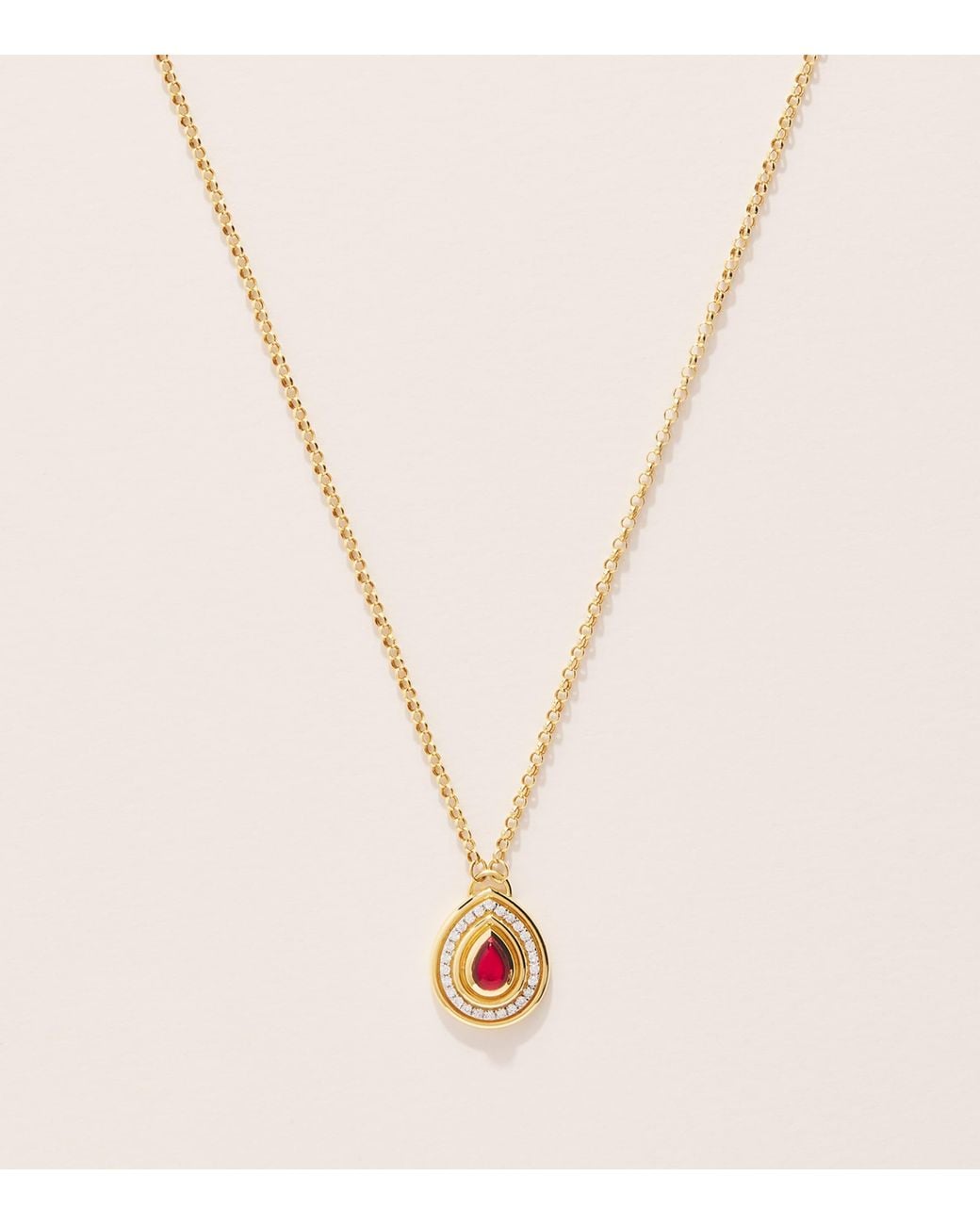 L'Atelier Nawbar Natural And Diamond Lot No*92 Mimmette Necklace