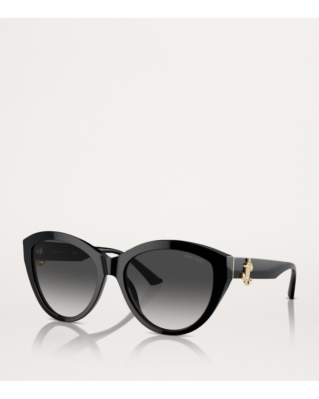 Jimmy Choo Black Acetate Jc5007 Sunglasses