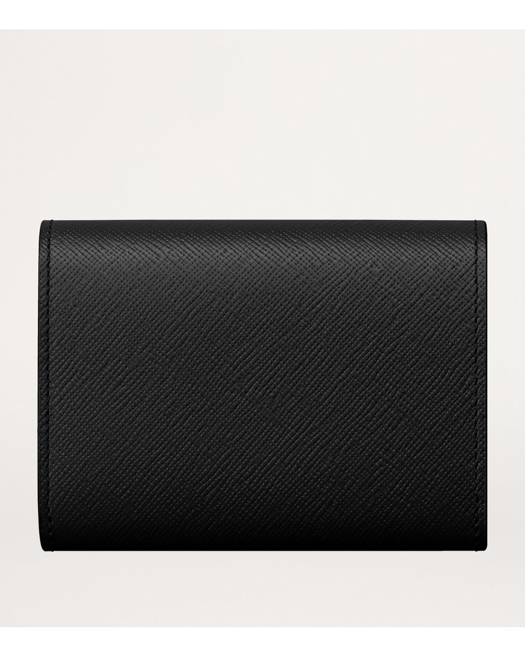 Cartier Black Mini Leather C De Wallet