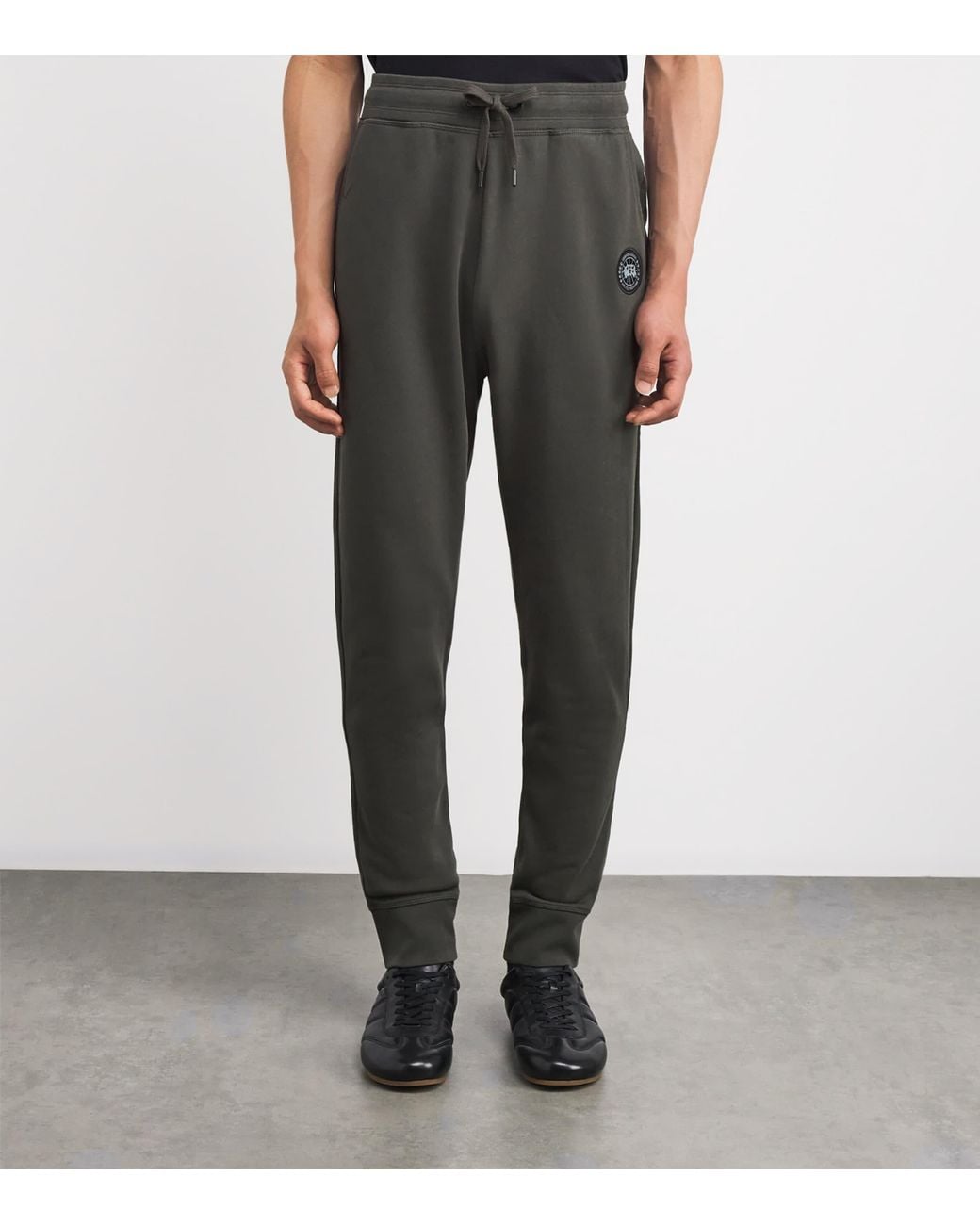 Canada Goose Gray Cotton Huron Sweatpants for men