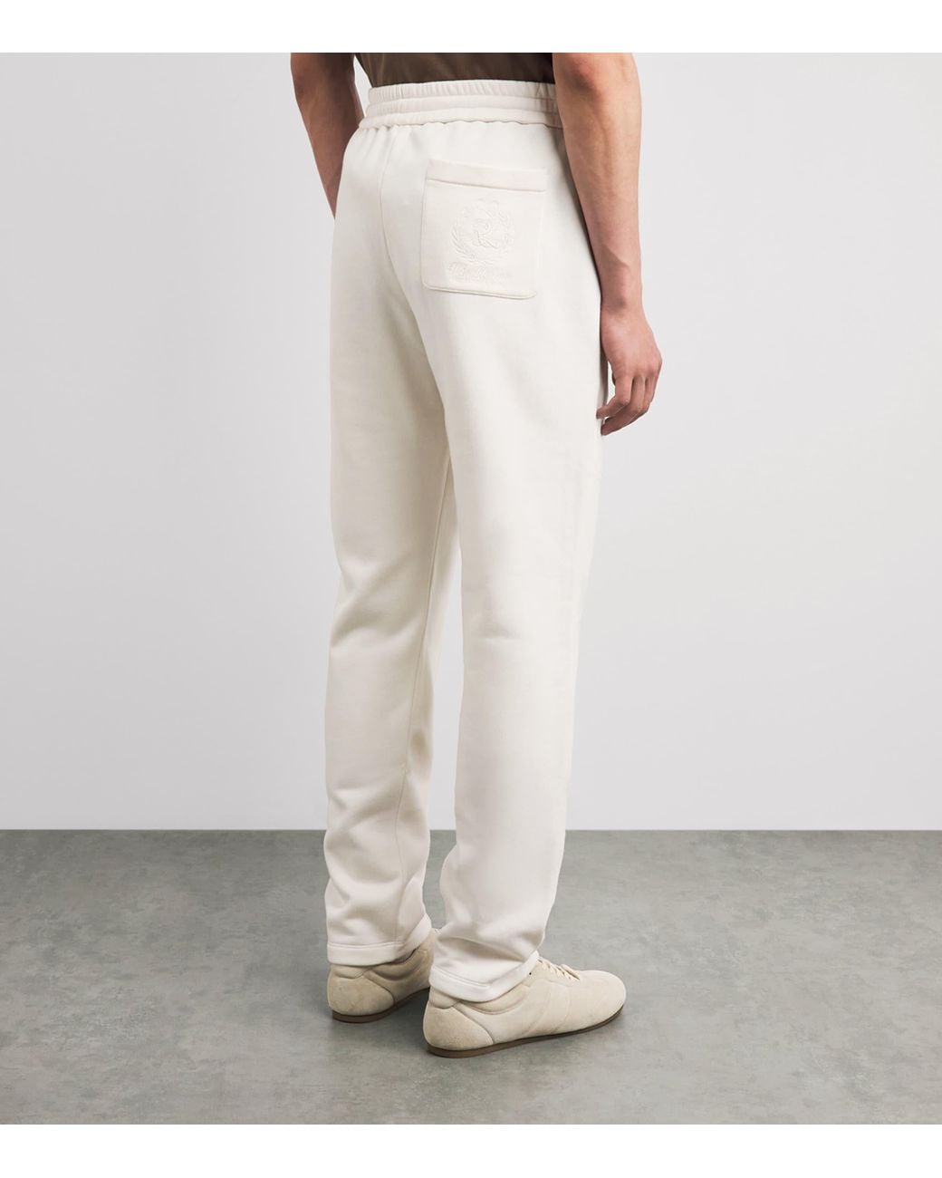 Ralph Lauren White X Wimbledon Cotton-Cashmere Sweatpants for men