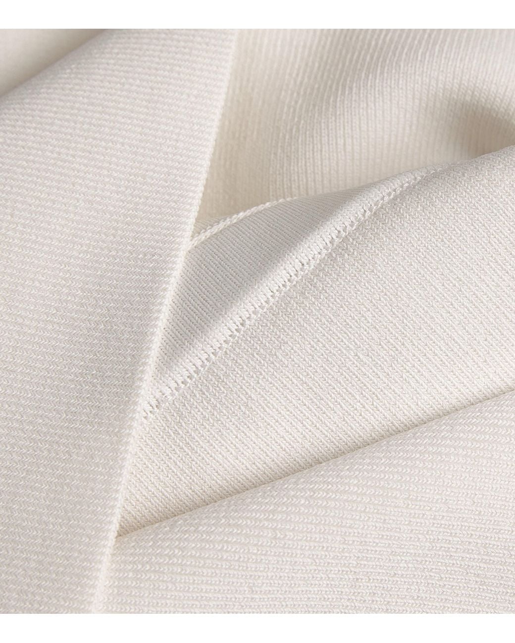 Maje White Knitted Off-The-Shoulder Top
