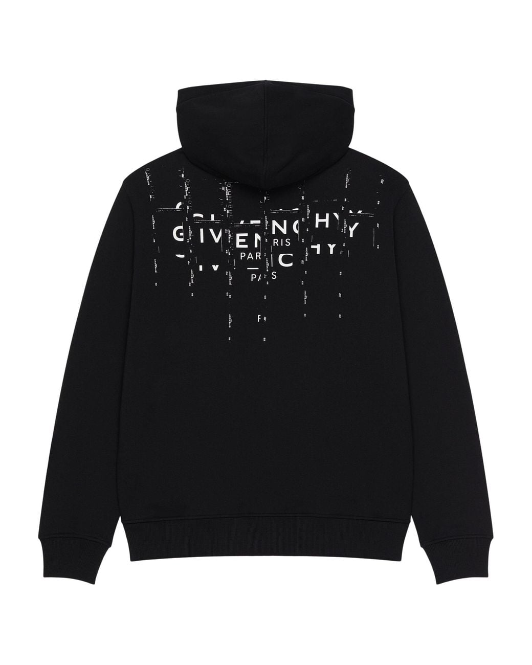 Givenchy Black Fleece Photographic Negative Zip-Up Hoodie for men