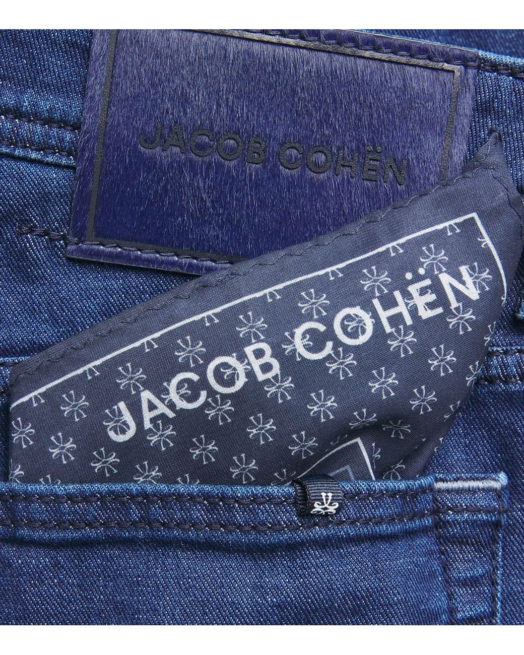 Jacob Cohen Blue Bard Straight Jeans for men