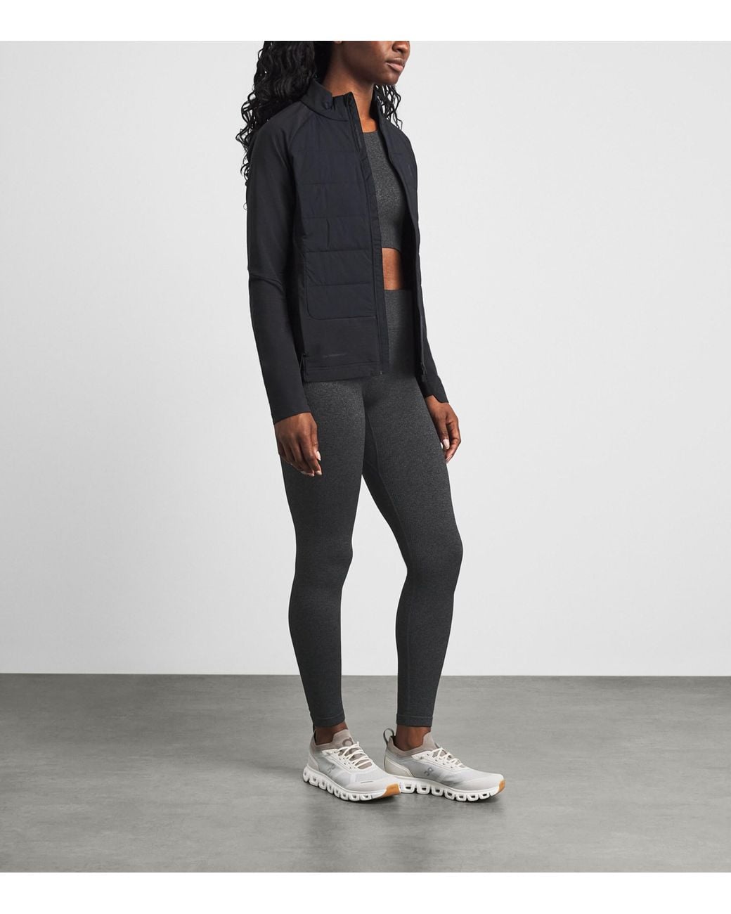 On Shoes Black Knitted Studio Leggings