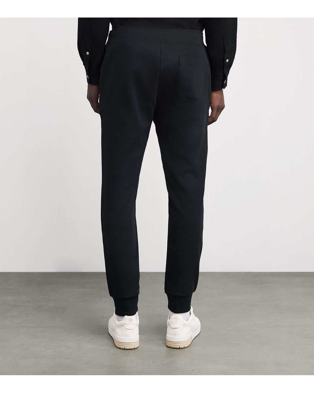 Polo Ralph Lauren Black Tech Knit Sweatpants for men