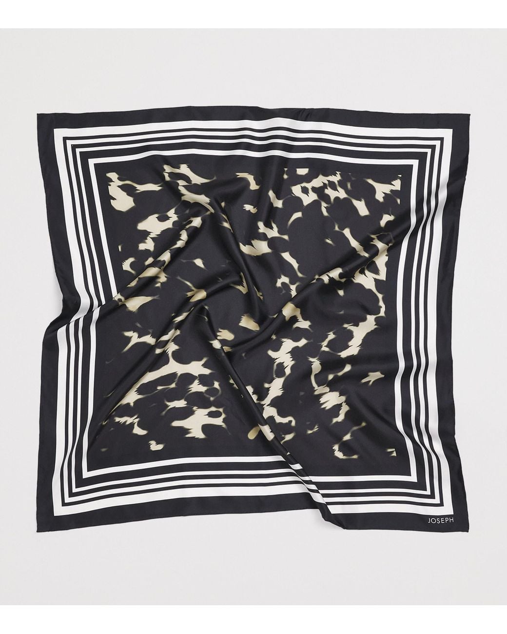 Joseph Black Large Silk Everly Scarf