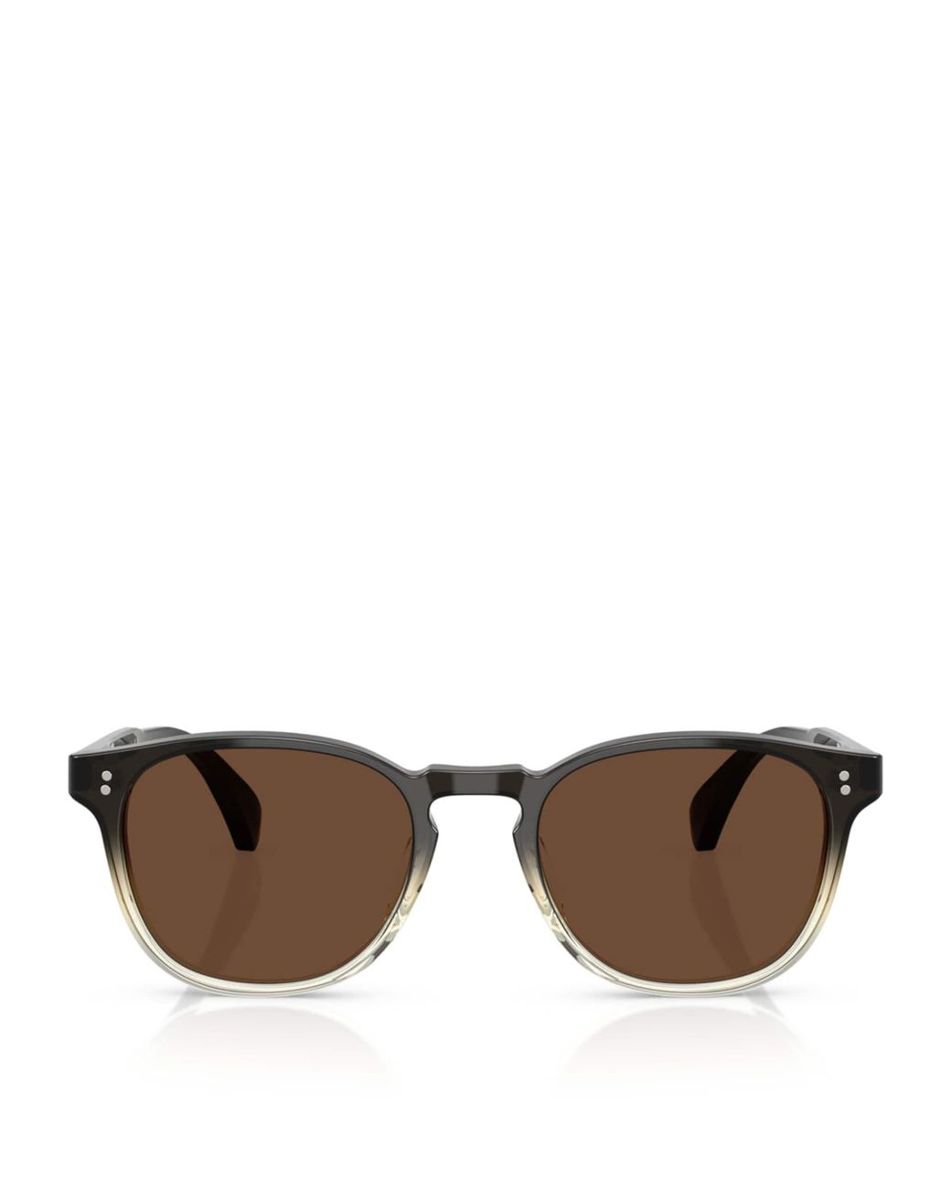 Oliver Peoples Brown Finley Esq. Round Sunglasses