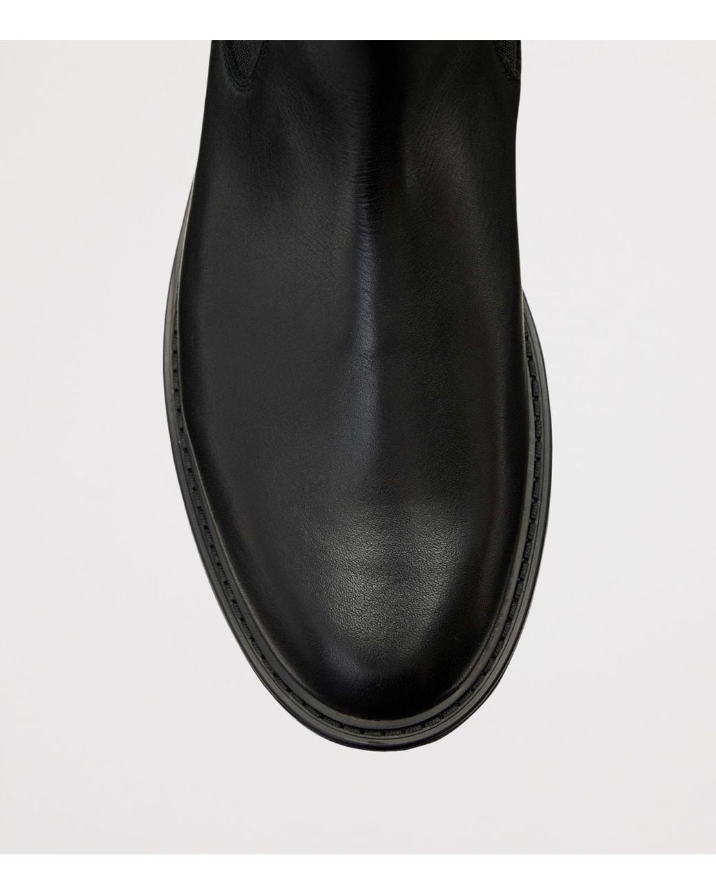 AllSaints Black Leather Beryl Boots