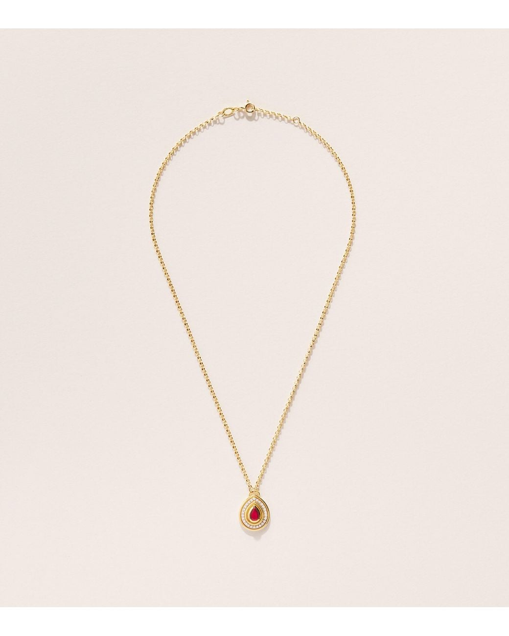 L'Atelier Nawbar Natural And Diamond Lot No*92 Mimmette Necklace