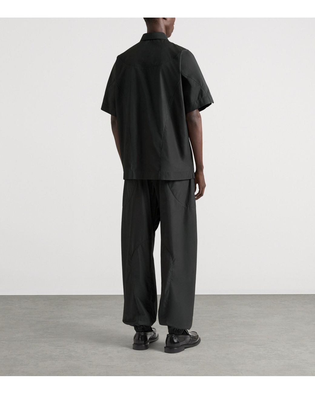 Givenchy Black Recycled Structured Shirt for men