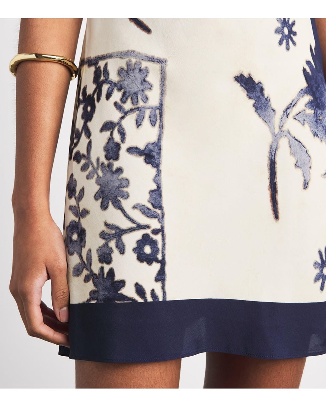 Sir Blue Printed Philippa Mini Dress