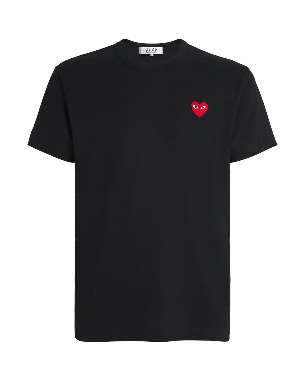 COMME DES GARÇONS PLAY Black Heart Logo T-Shirt for men