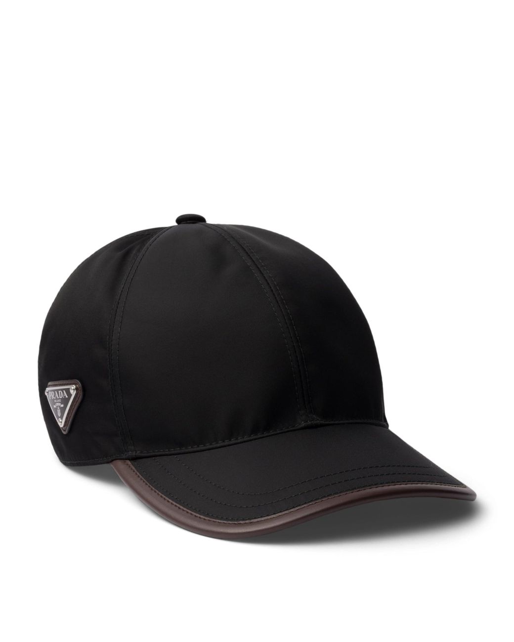 Prada Black Re-Nylon Speedrock Baseball Cap for men