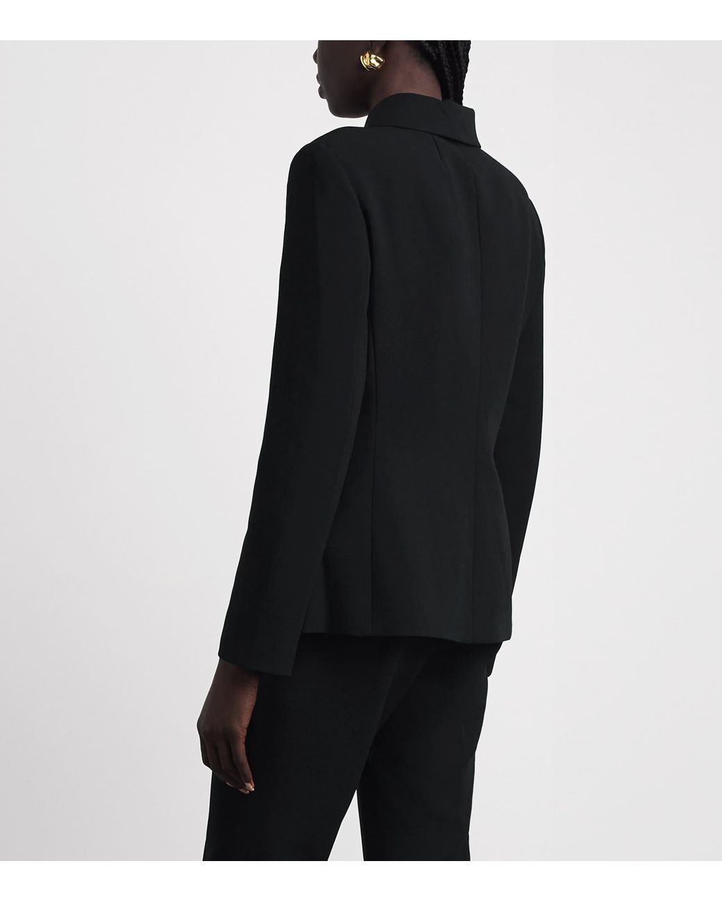 Theory Black Cutaway Blazer