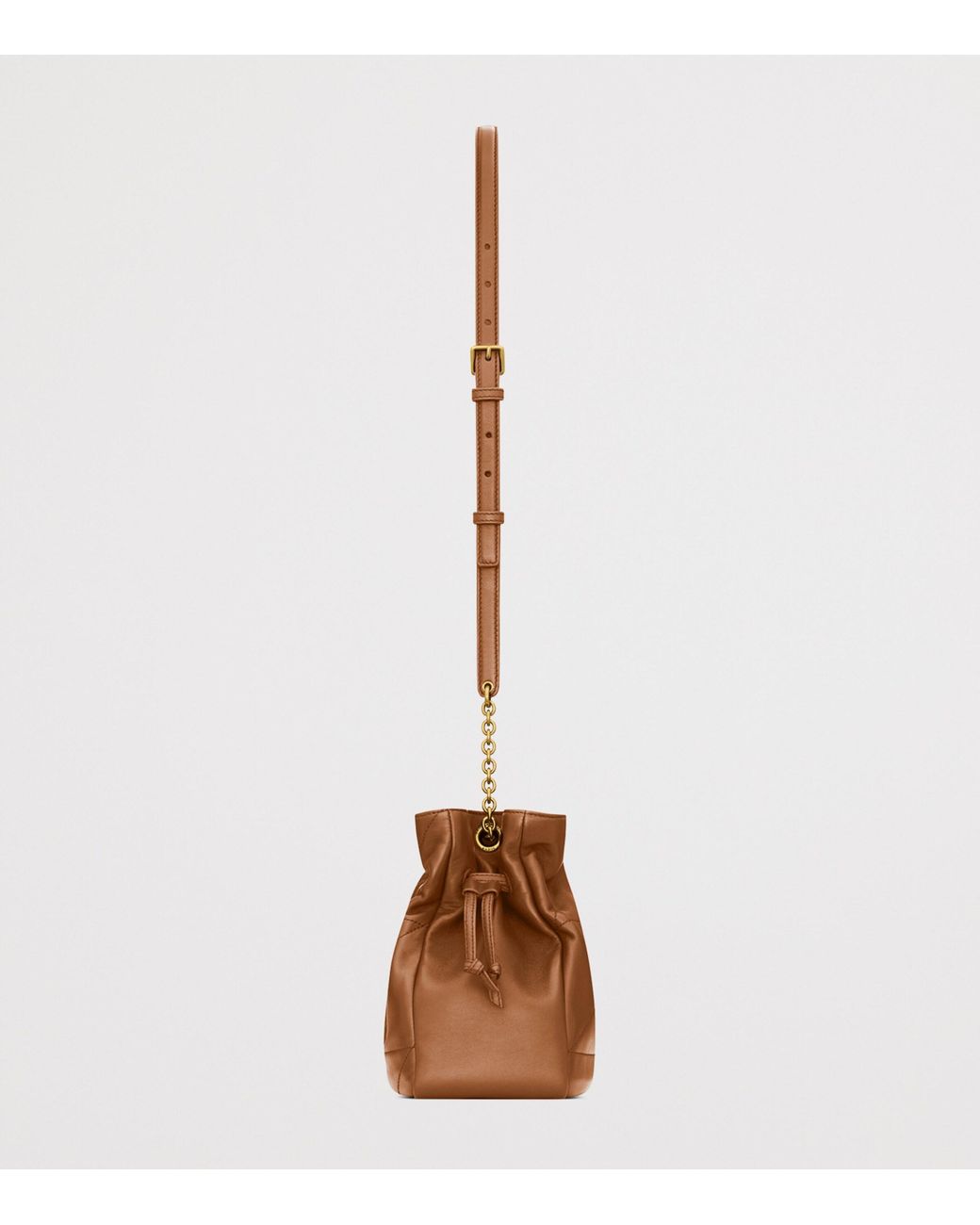 Saint Laurent Brown Leather Jamie Shoulder Bag