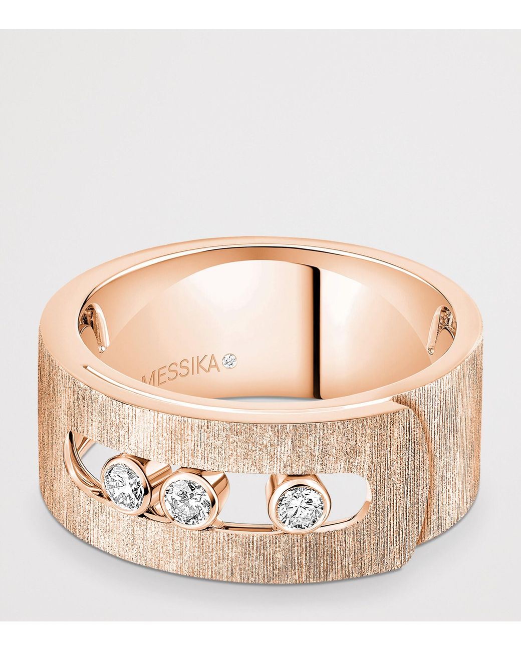 Messika Natural Move Noa And Diamond Chiselled Ring