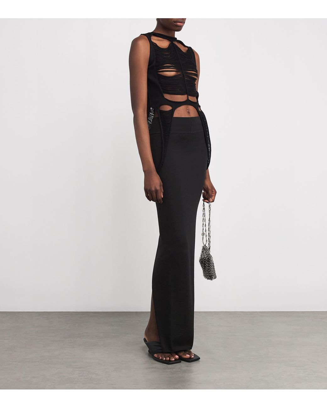 【関税＆送料込み】Rick Owens Soft Pillar Wool Long Skirt Rick Owens - SOFT PILLAR LONG SKIRT | HBX - Globally Curated