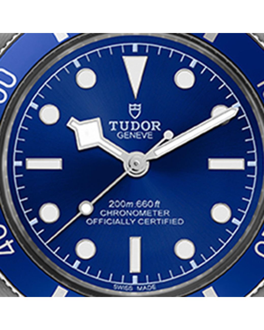Tudor Blue Bay 54 Stainless Steel Watch