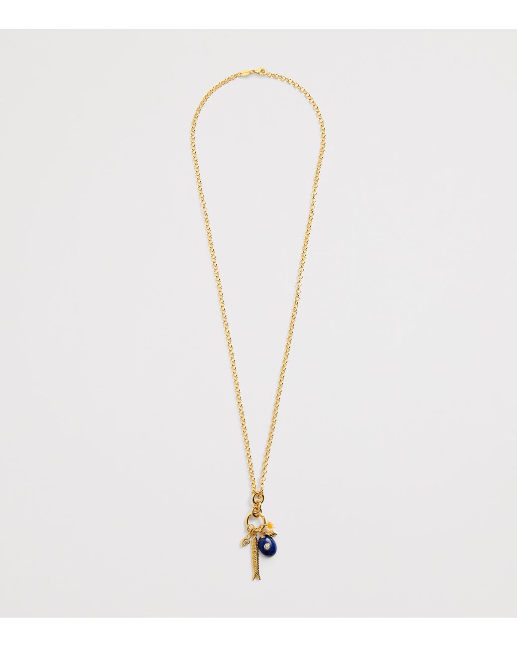 Anni Lu Metallic Plated Swim Club Necklace