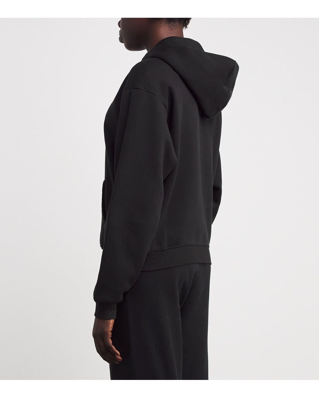 Skims Black Fleece Classic Hoodie