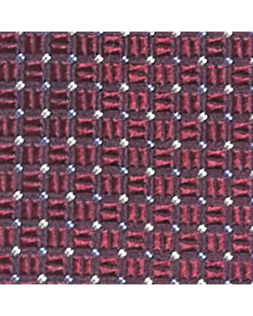 Corneliani Purple Silk Jacquard Tie for men