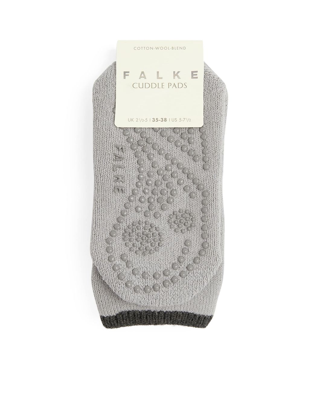 Falke Gray Cuddle Pad Socks