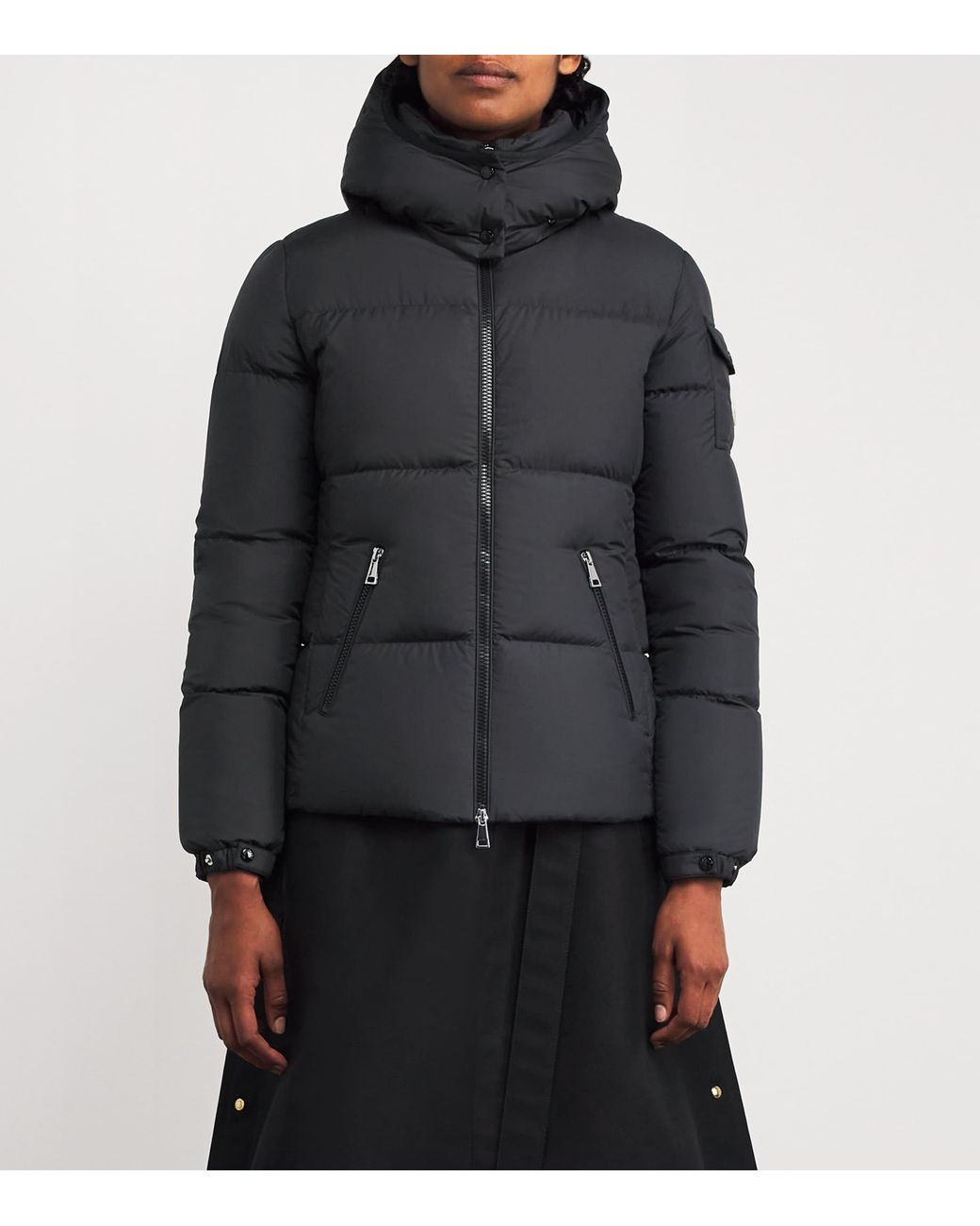 Moncler Black Down Water-Resistant Fourmines Jacket