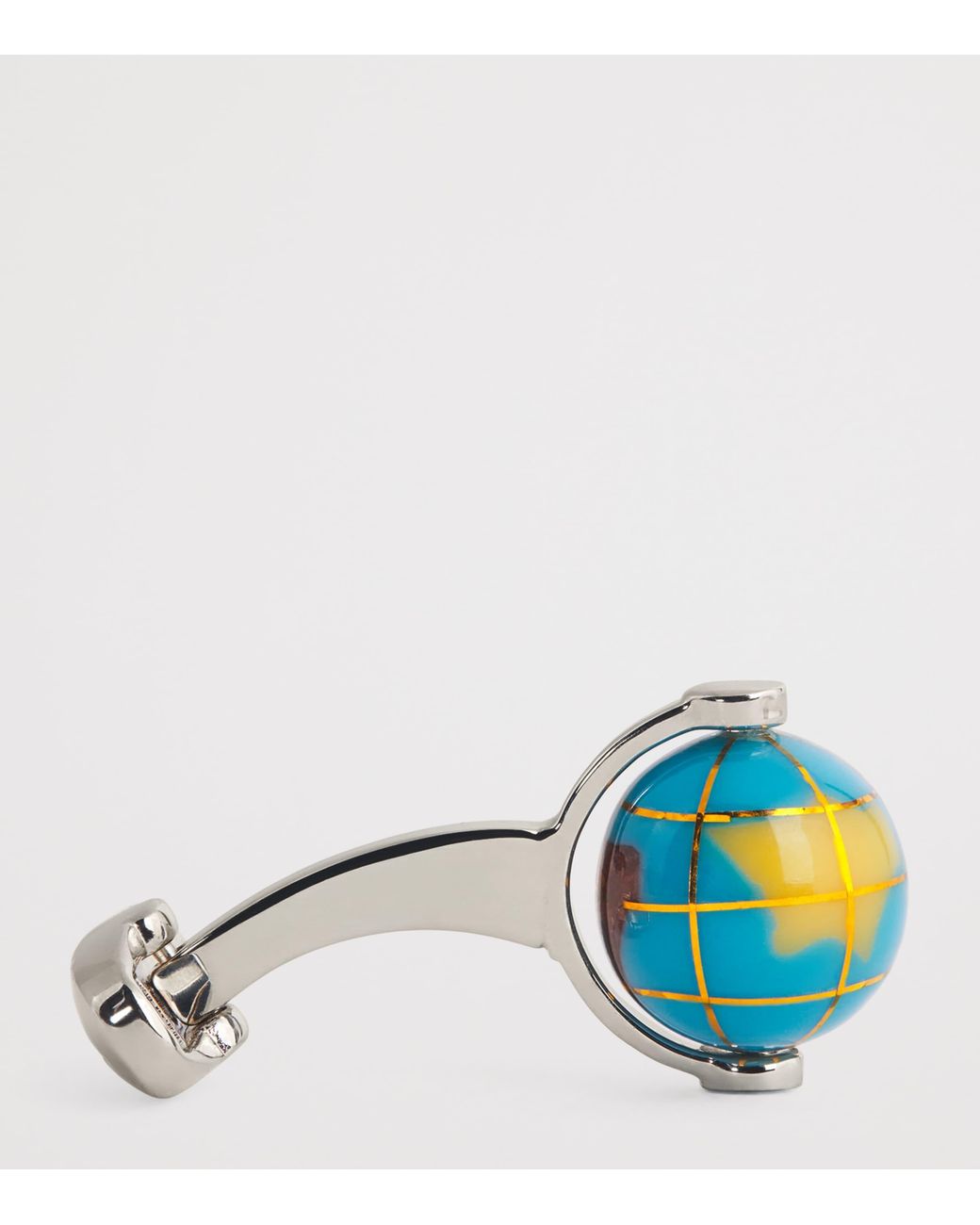 Paul Smith Blue Spinning Globe Cufflinks for men