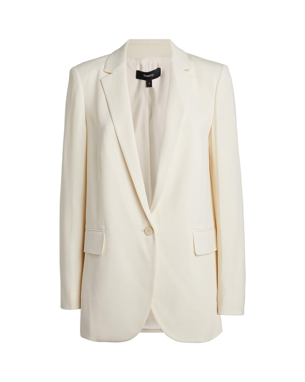 【美品】Theory CLASSIC CRAPE CASUAL BLAZER Theory Staple Classic Crepe Single-Button Blazer | Saks