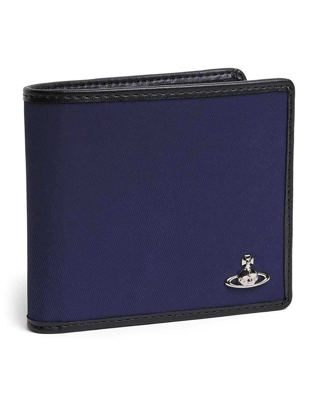 Vivienne Westwood Blue Orb Billfold Wallet for men