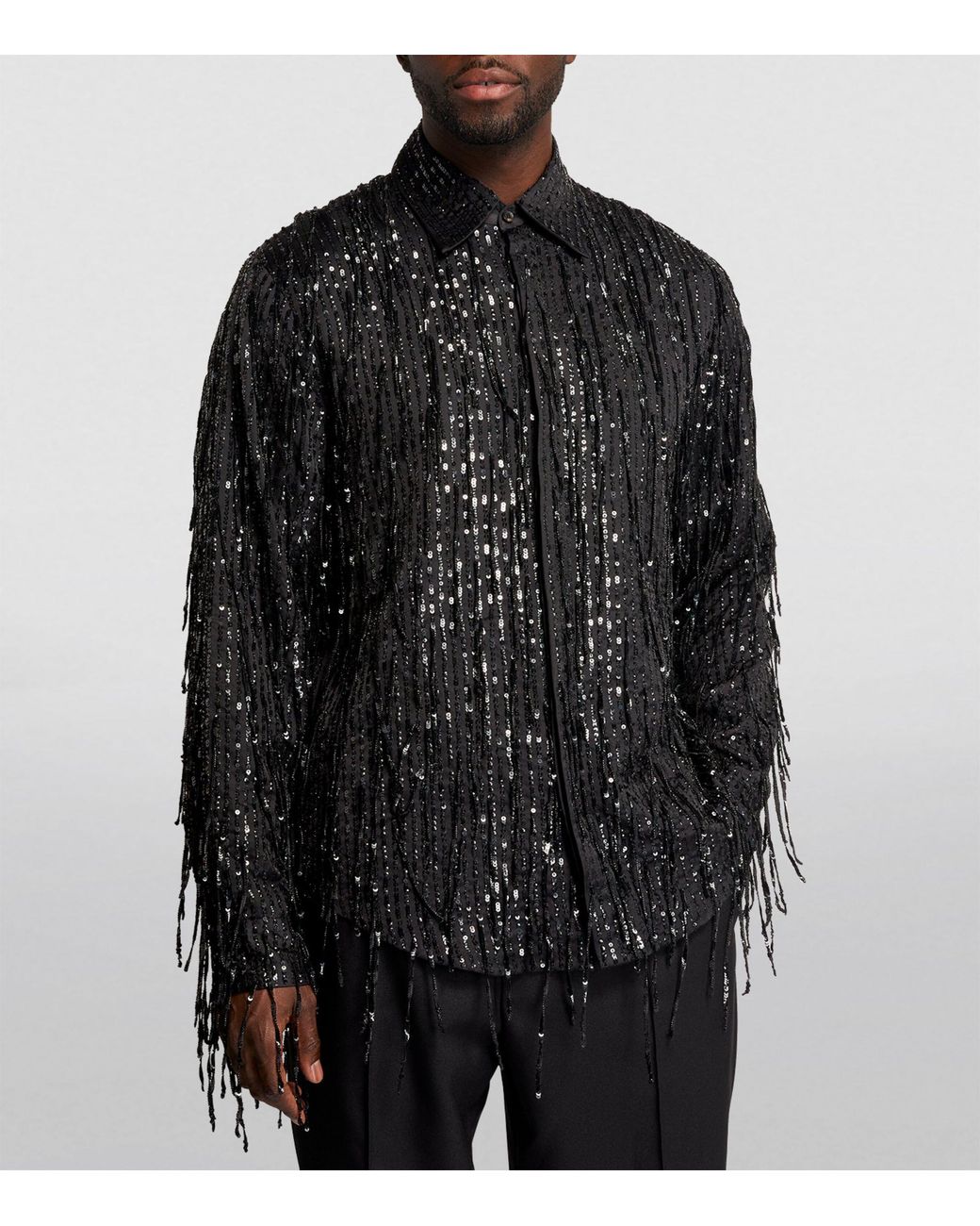 amiri-black-Embellished-