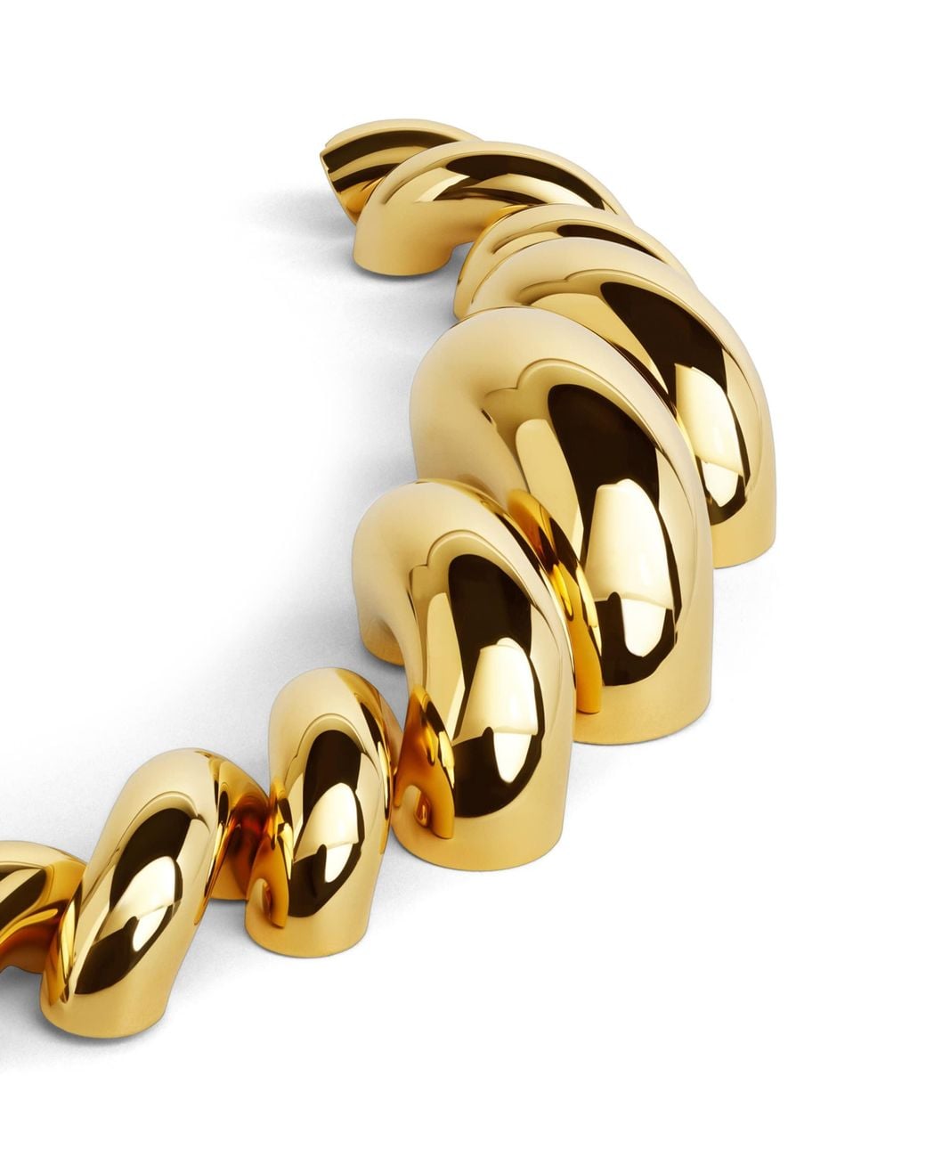 Alaïa Metallic Torsion Bracelet