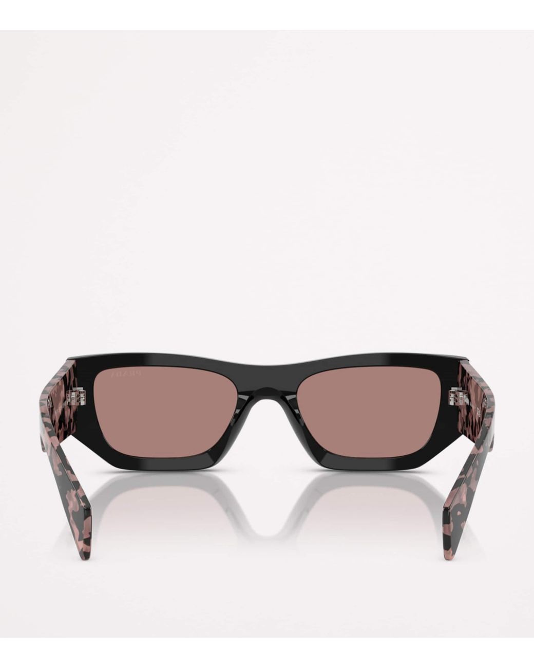 Prada Brown Acetate Pr A01S Sunglasses
