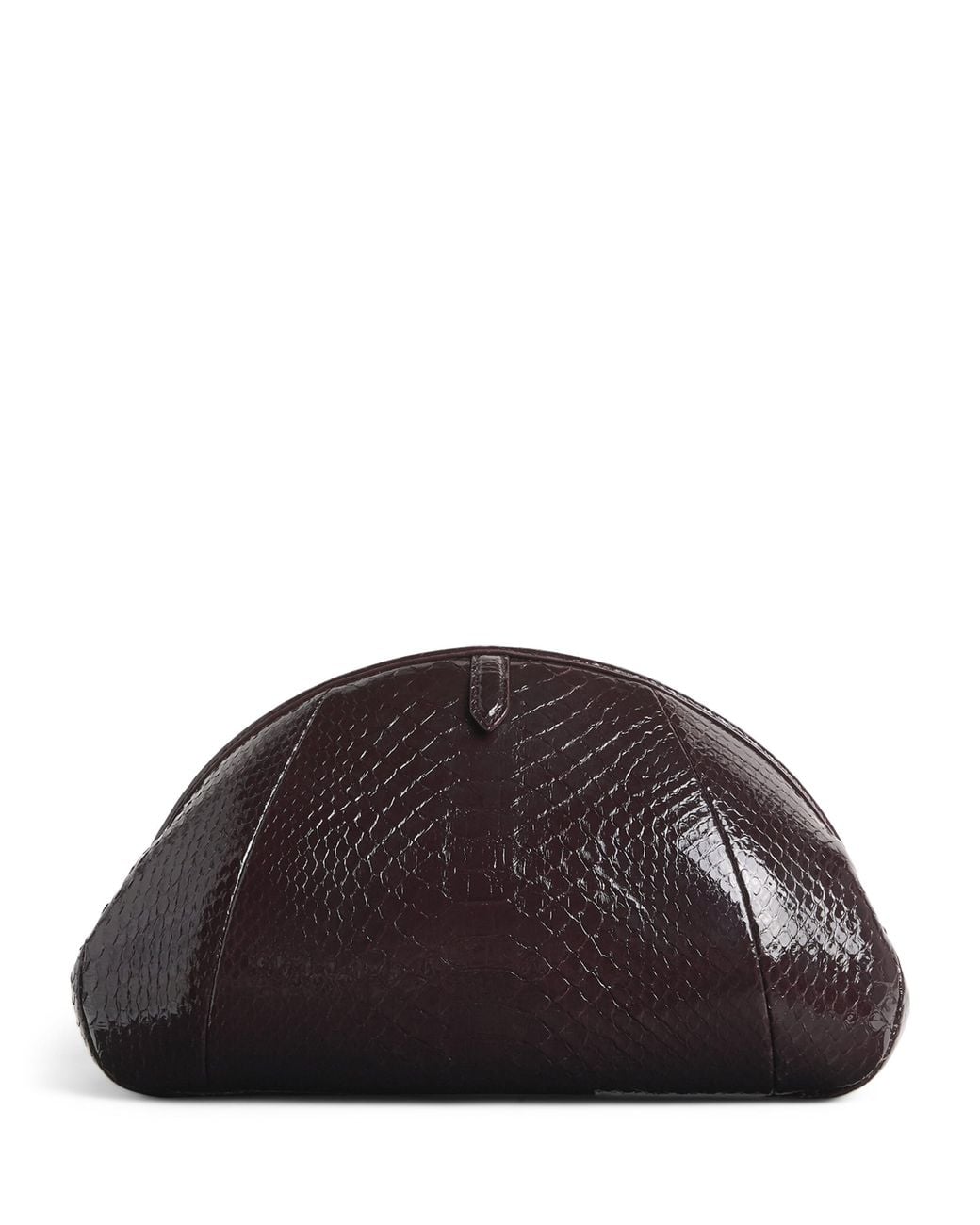 Alaïa Brown Snakeskin Purse Clutch Bag