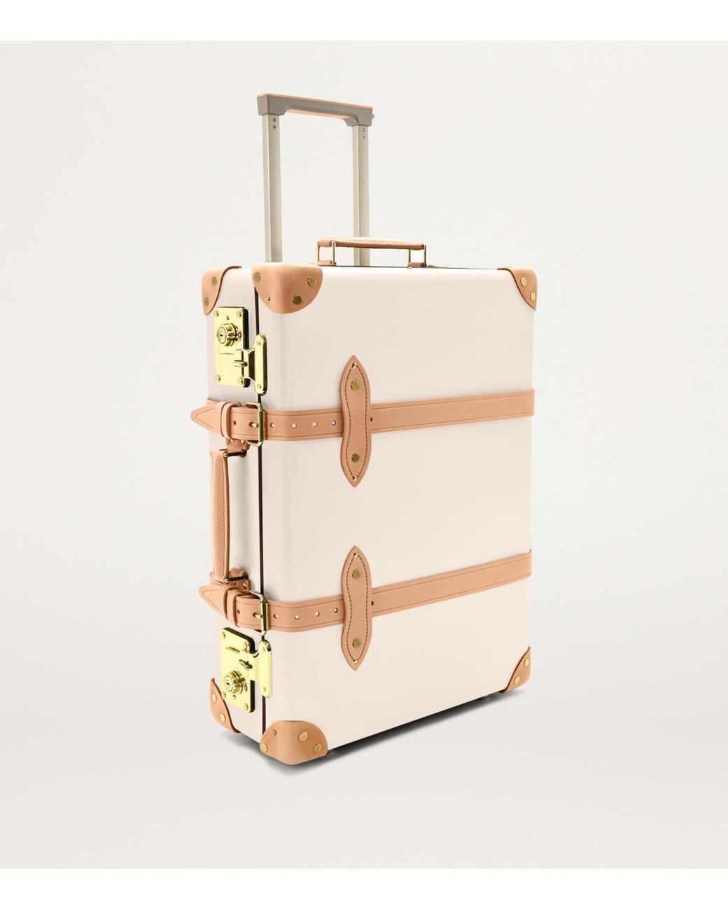 Globe-Trotter White Safari 2-Wheel Suitcase